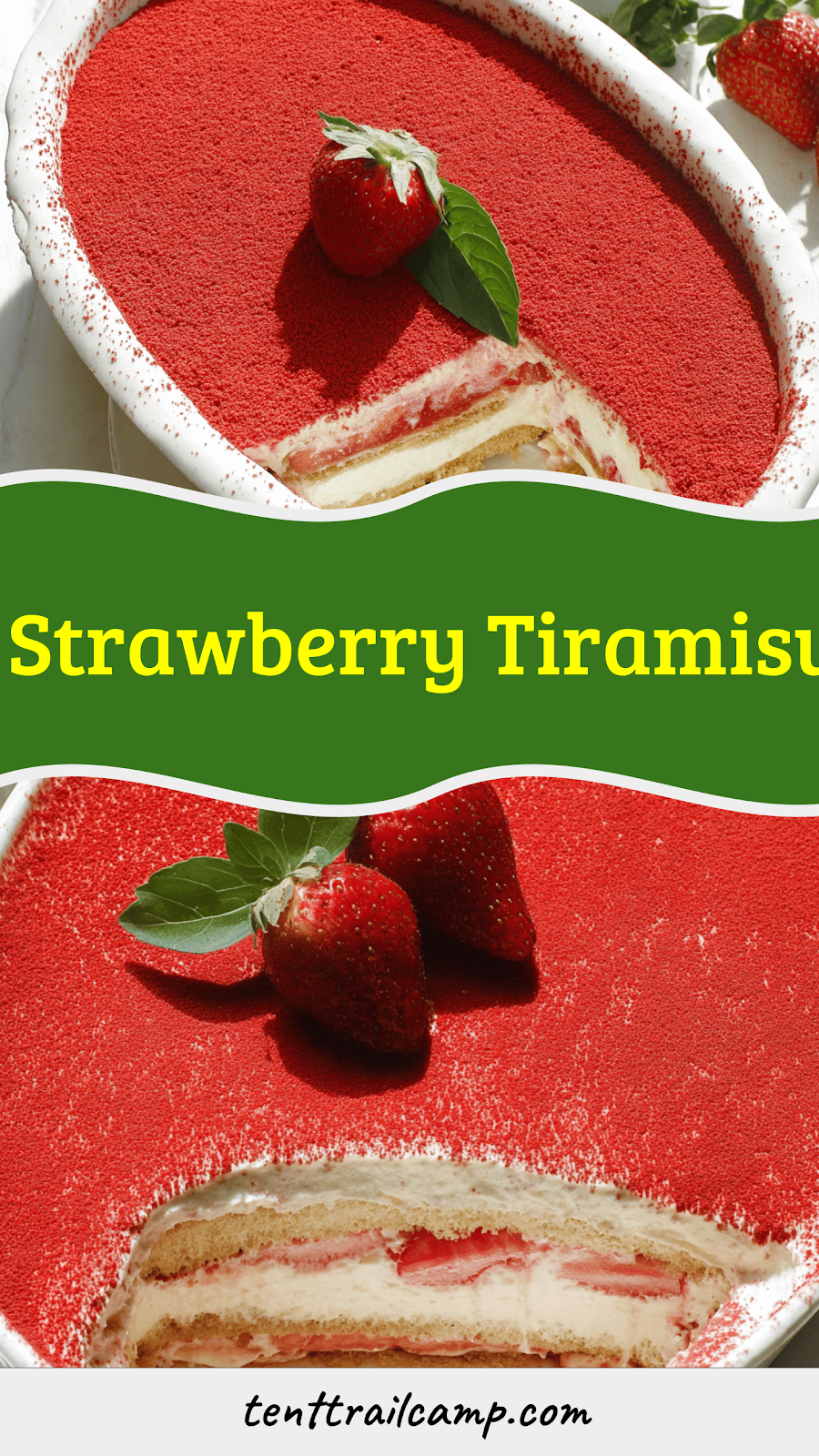 Strawberry Tiramisu