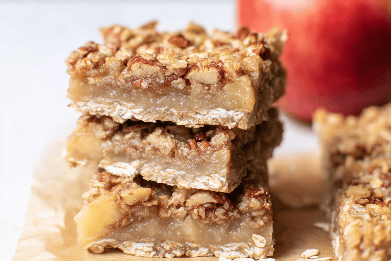 Applesauce Oatmeal Bars