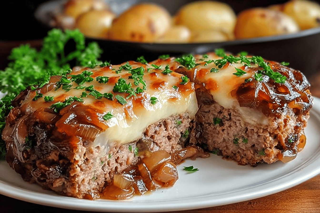 Caramelized Onion Meatloaf