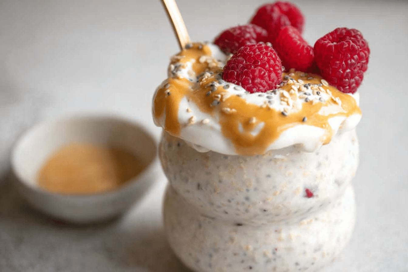 Creamy High Protein Overnight Oats Recipe