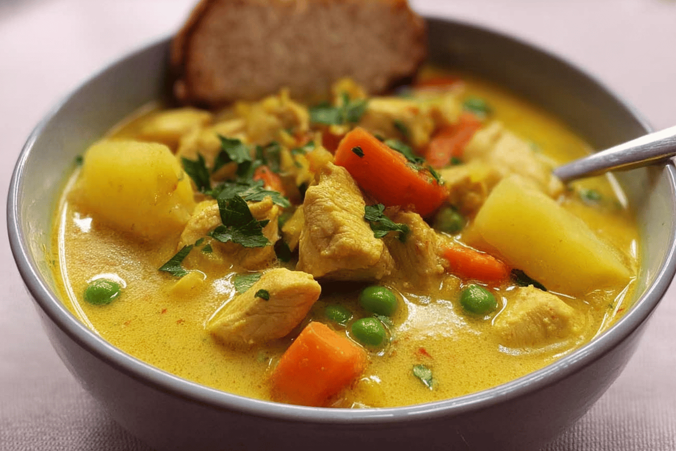 Curry Chicken Soup