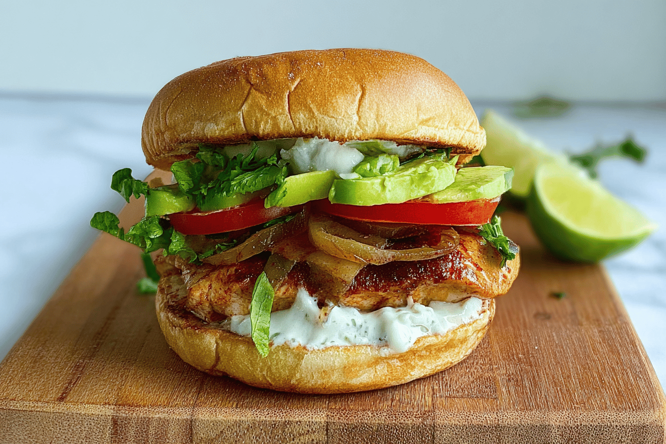 Easy Chipotle Chicken Sandwich Re