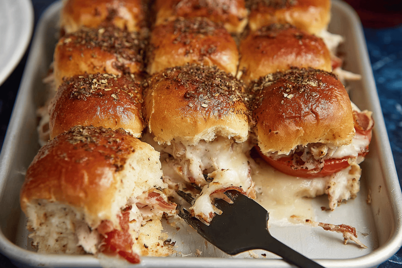 Kentucky Hot Brown Sliders