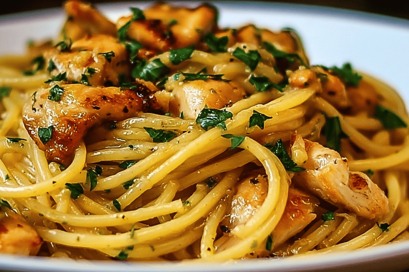 Monterey Chicken Spaghetti
