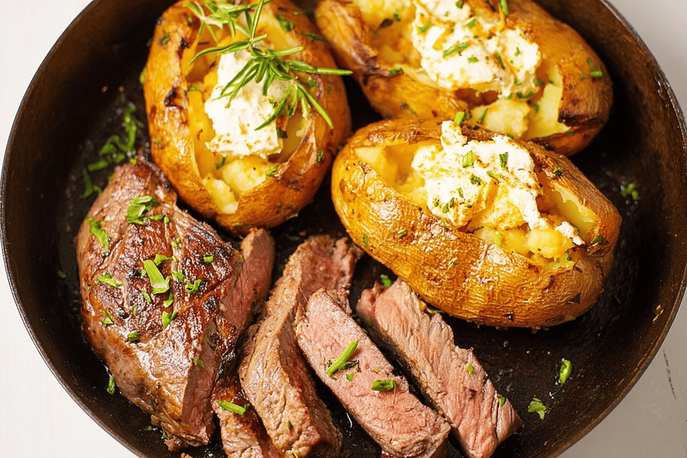 Steak and Baked Potato