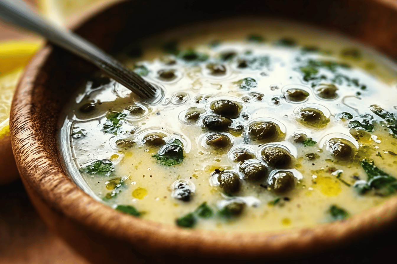Simple Lemon Caper Sauce