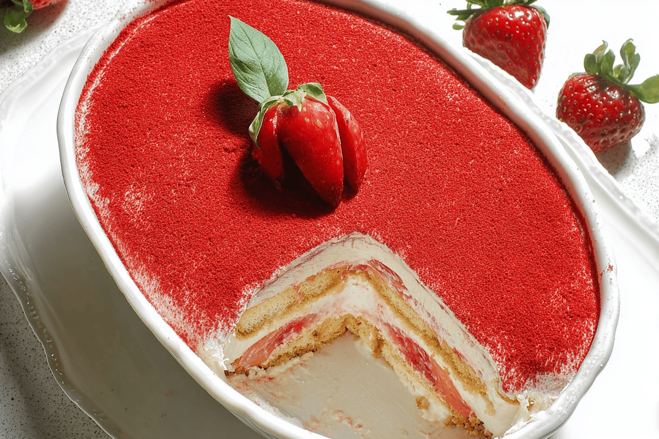 Strawberry Tiramisu