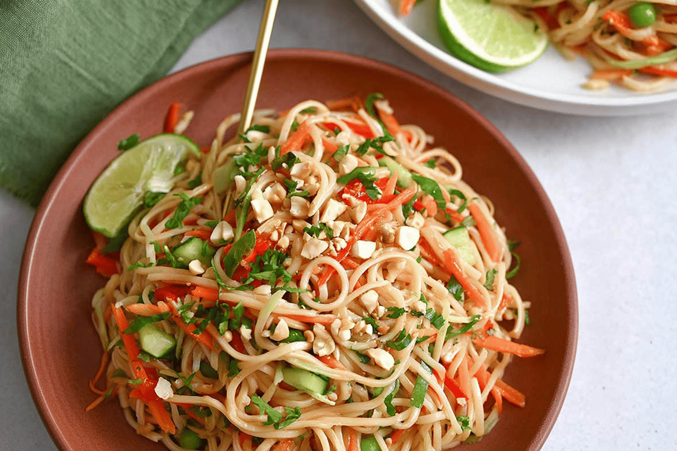 Asian Noodle Salad Recipe: Easy & Flavorful Dish