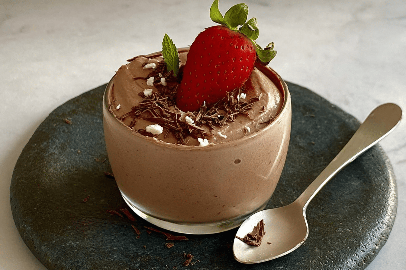 COTTAGE CHEESE CHOCOLATE MOUSSE