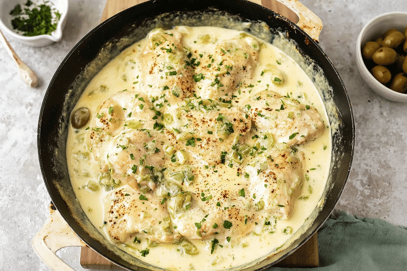 Creamy Garlic Chicken Recipe for a Delicious Dinner