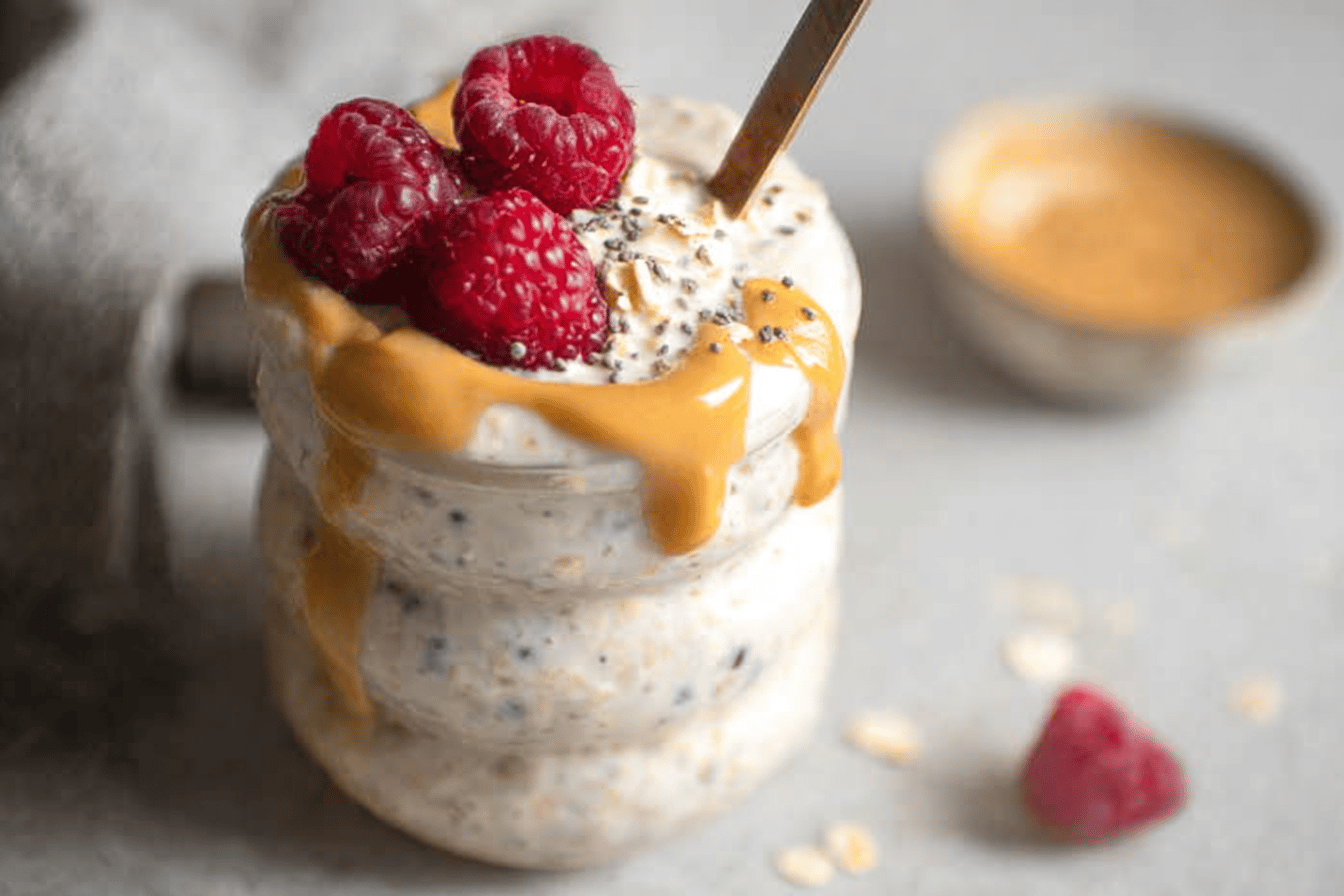 Creamy High Protein Overnight Oats Recipe