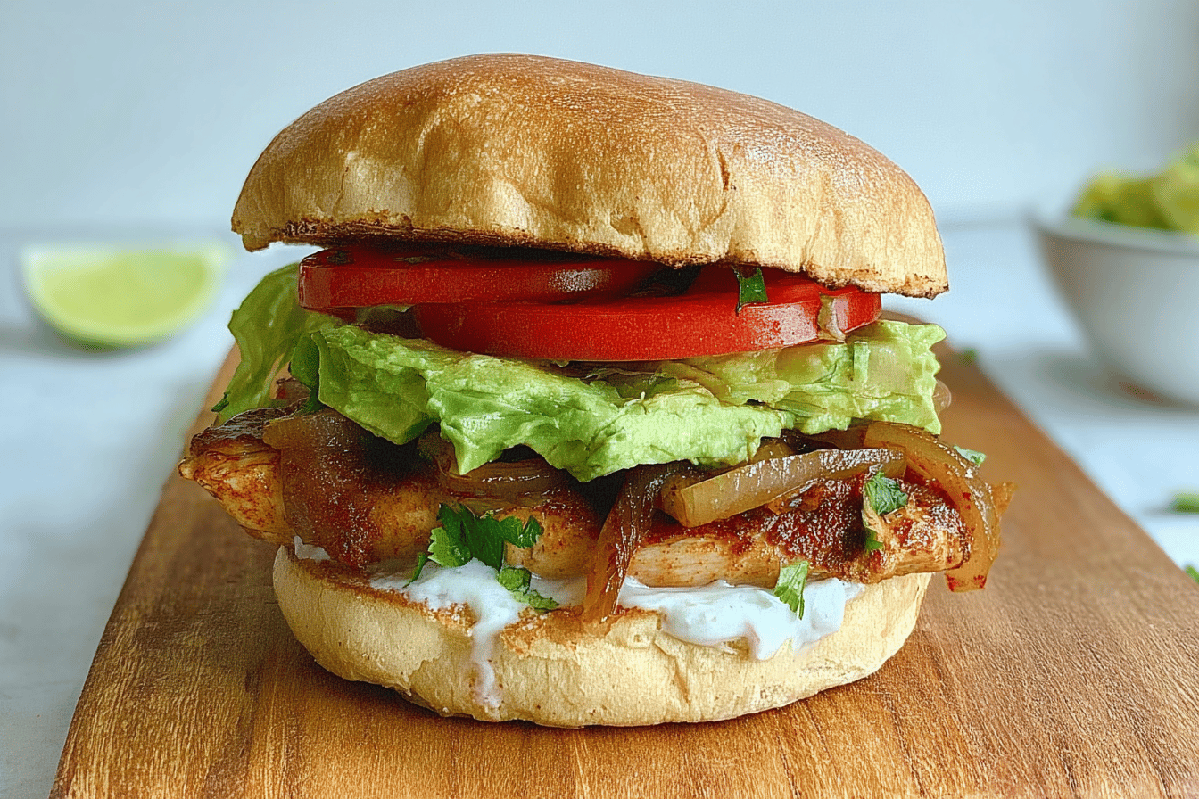 Easy Chipotle Chicken Sandwich Recipe