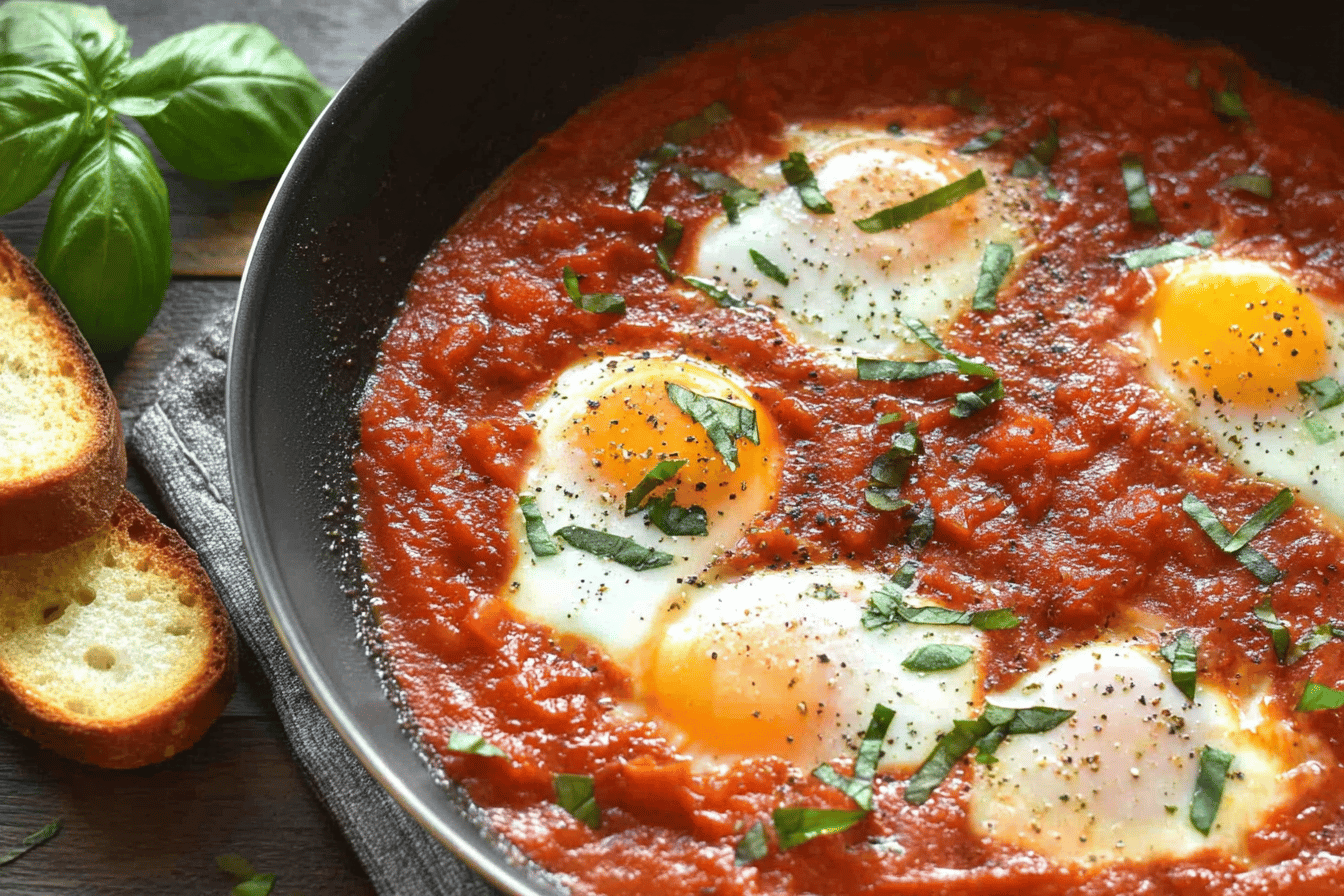 Eggs in Purgatory Recipe for a Spicy Breakfast