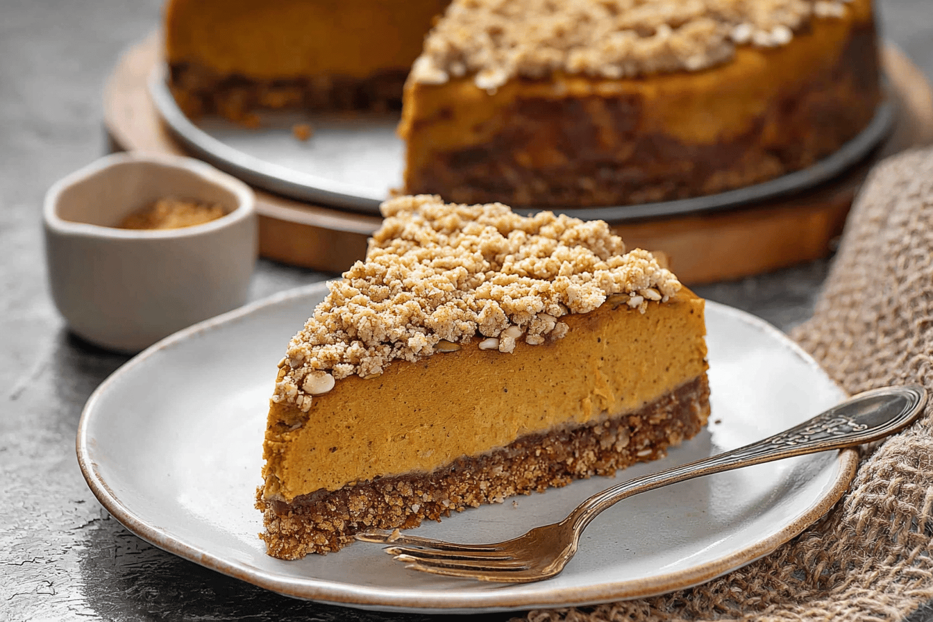 Gluten-Free Pumpkin Cheesecake Recipe for Thanksgiving Dessert