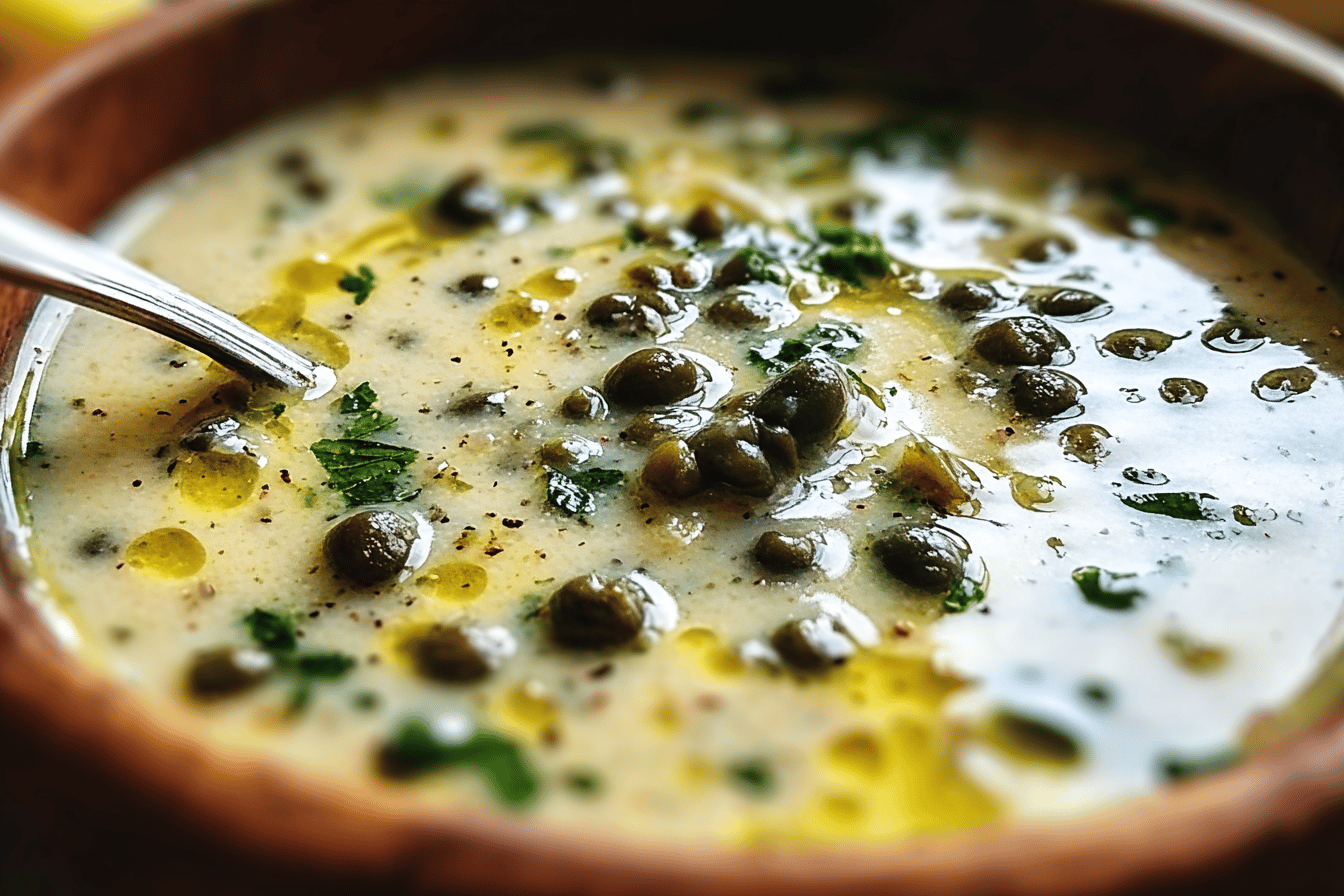Simple Lemon Caper Sauce