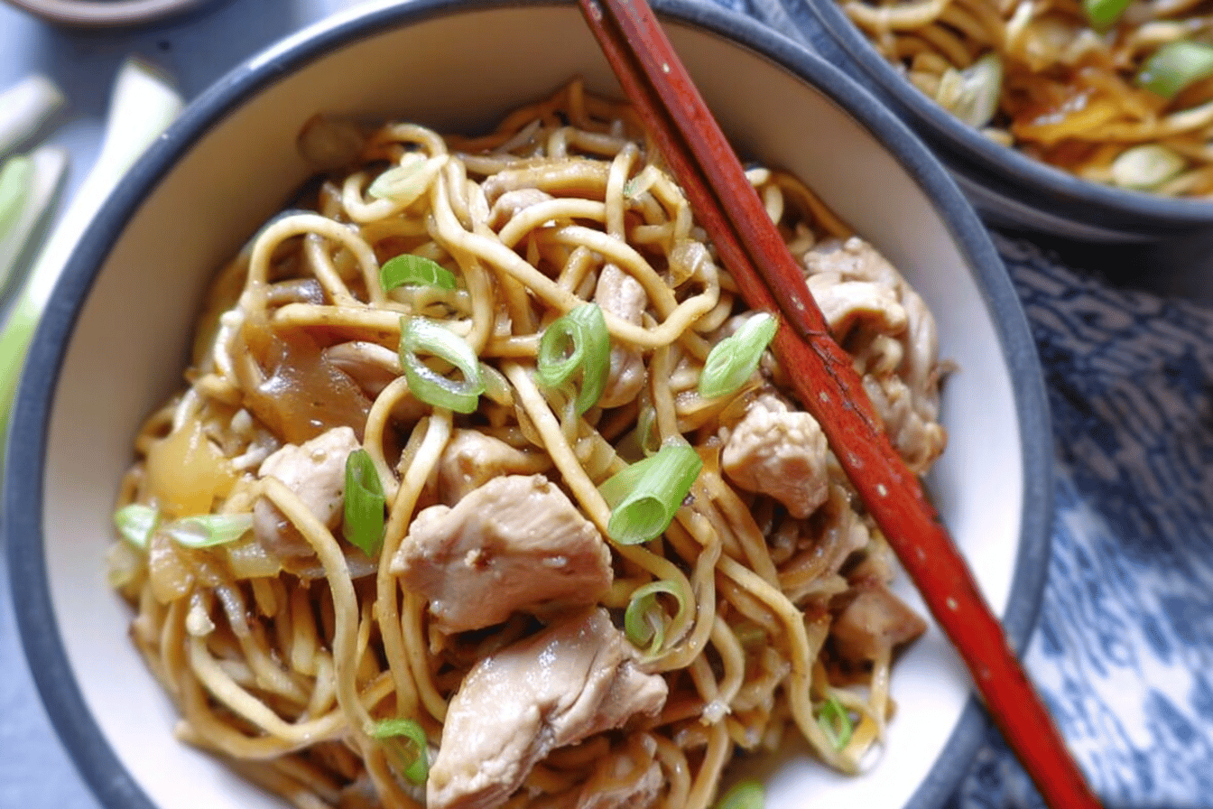 Slow Cooker Chicken Chow Mein Recipe for Easy Dinner