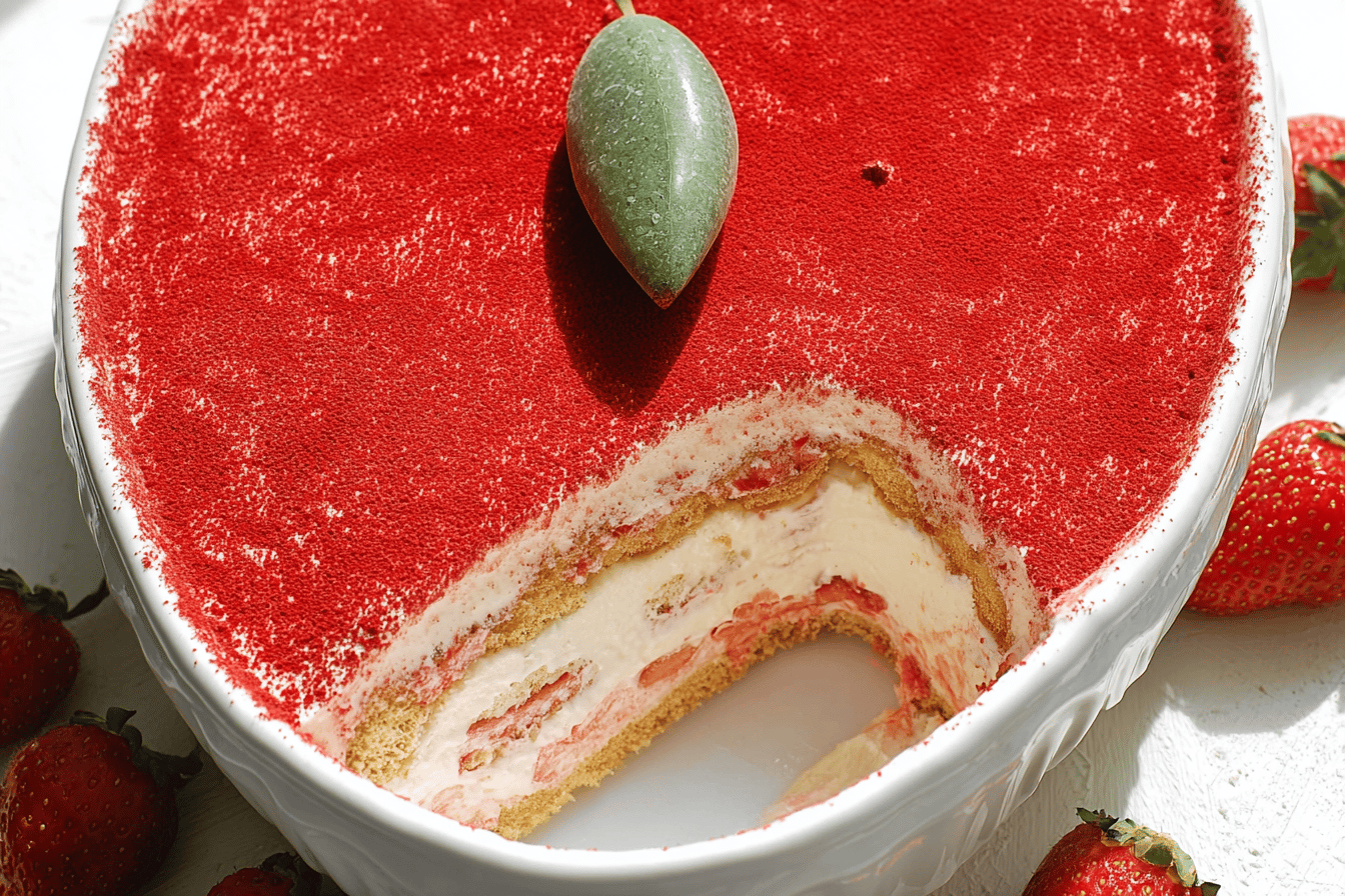 Strawberry Tiramisu
