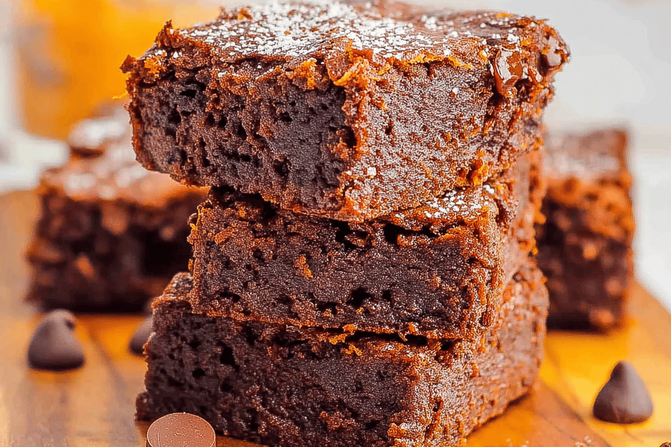 Sweet Potato Brownies Recipe for Fudgy Healthy Dessert