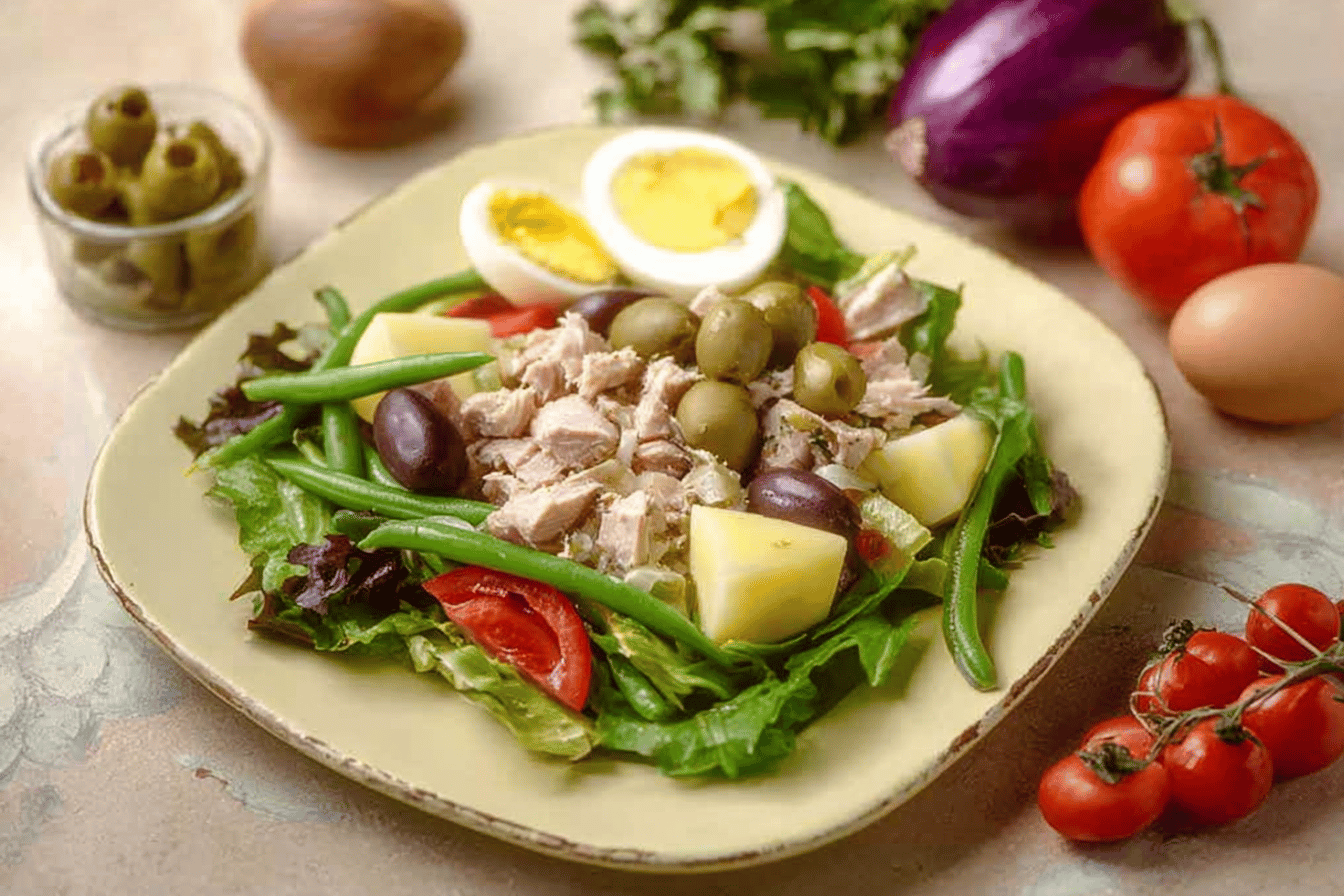Tuna Salad Niçoise Recipe | Classic French Dish