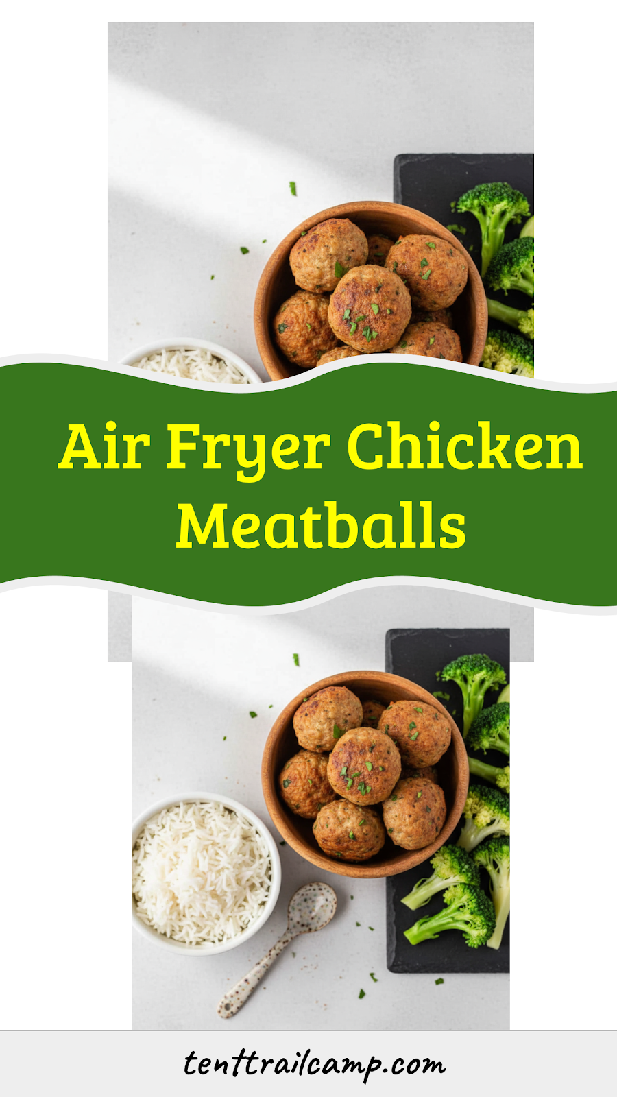 Air Fryer Chicken Meatballs