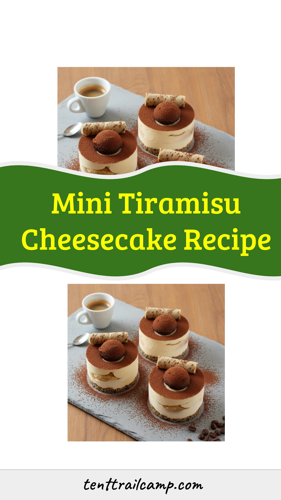 Mini Tiramisu Cheesecake Recipe