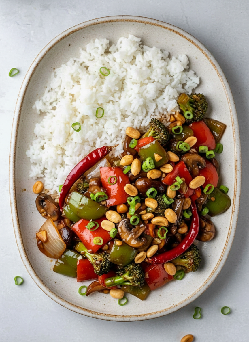 Kung Pao Vegetables Recipe for a Spicy Meal