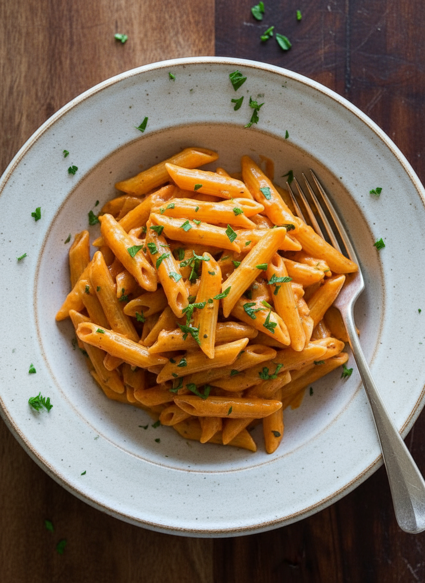 Penne alla Vodka Recipe for Creamy Pasta