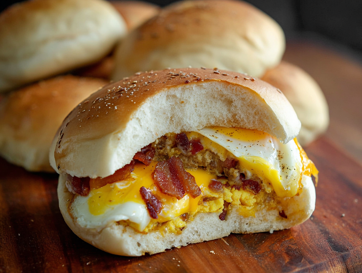 Breakfast in a Bun Recipe