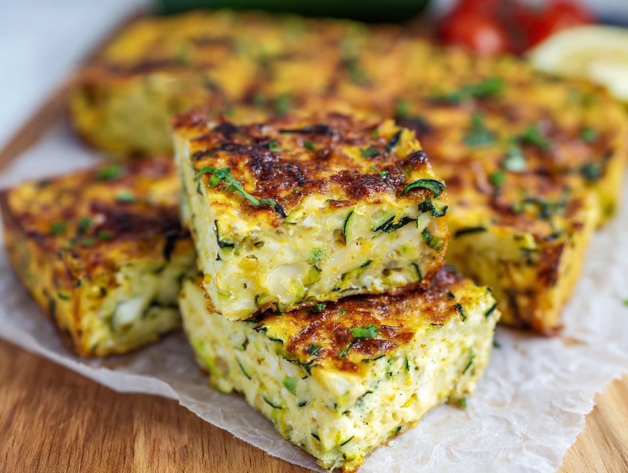 Healthy Zucchini Slice Recipe
